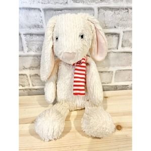 Manhattan Toy Company Bunny Rabbit Plush Stuffed Animal 14" Cream White